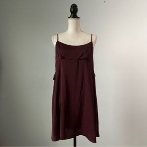 INTIMATELY FREE PEOPLE | Purple Slip Dress Sz L